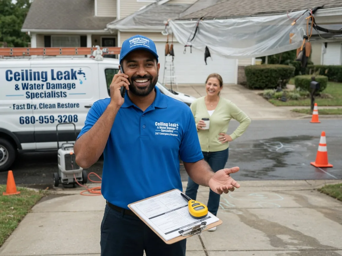 Ceiling Leak Cleanup Sheldon, SC FAQs